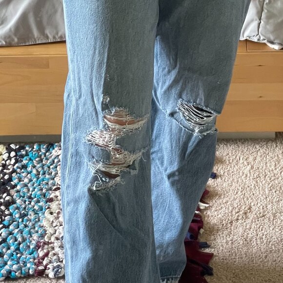 Levis Ribcage Jeans Straight Ankle W28 L29 - Picture 14 of 16